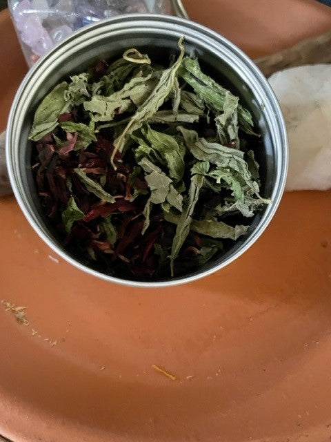 Hibiscus Basil Tea